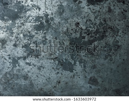 Photography of a mottled weathered metallic surface for food photography or similar