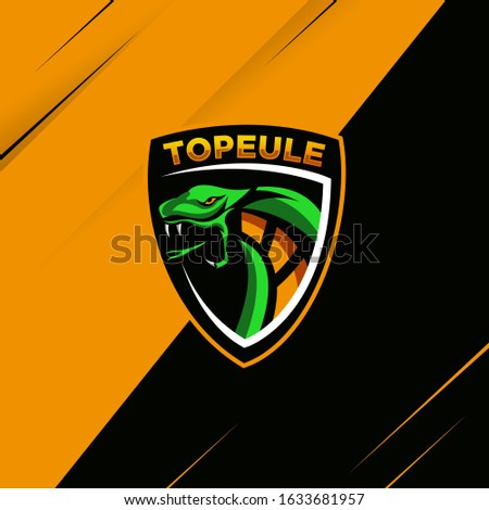 Snack logo design vector fit for badge, emblem and tshirt printing. illustration for sport and esport team
