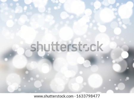 Bokeh lights effect on background concept