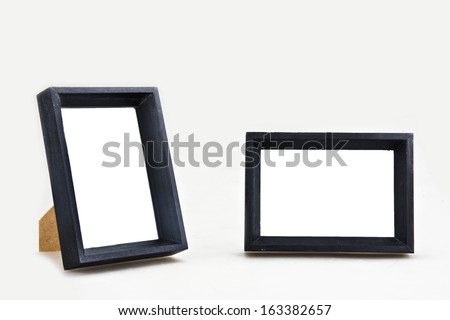 Picture frames vertical and horizontal