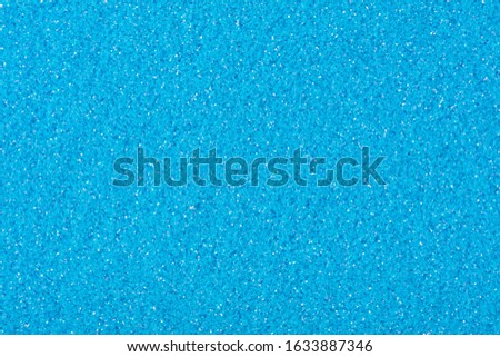 Glitter background for your new luxury design, texture in blue colour. High resolution photo.