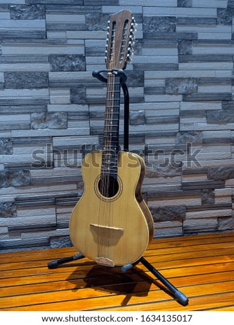 Octavina - is a guitar-shaped Filipino instrument with a tuning similar to the laúd.