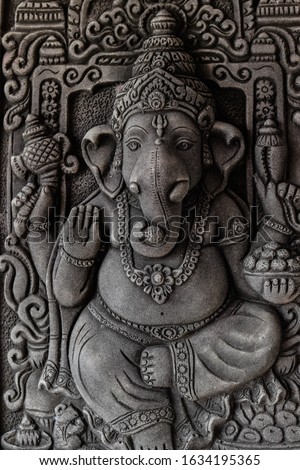 Ganesha statue God of success