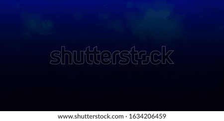 Light BLUE vector layout with circle shapes. Colorful illustration with gradient dots in nature style. Pattern for wallpapers, curtains.