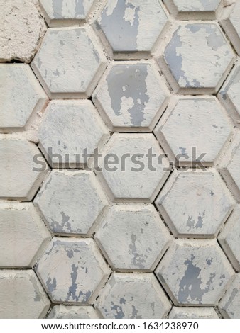 Geometric figures. Tile background, texture. Abstract gray background.