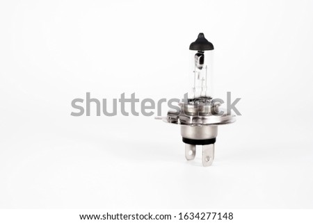 
Motorcycle bulb isolated on a white background