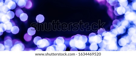 Holiday branding, glam and glow concept - Glamorous purple shiny glitter on black abstract background, Christmas, New Years and Valentines Day backdrop, bokeh overlay for luxury holidays brand design