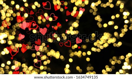 Bokeh background. Light lines for pictures of happy days.  Or valentine's day