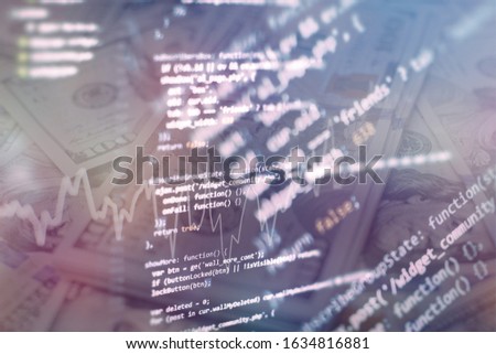 Digital technology on display. HTML5 in editor for website development. Website HTML Code on the Laptop Display Closeup Photo.