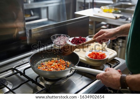 healthy food through Ayurvedic cuisine Royalty-Free Stock Photo #1634902654