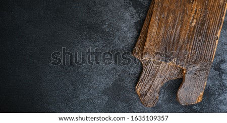 cutting kitchen board
(natural wood) menu concept. food background. top view. copy space
