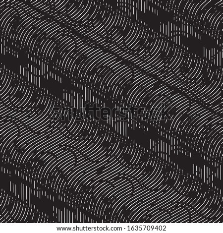 Black and white grunge stripe line vector background. Abstract halftone illustration background. Grunge grid background pattern