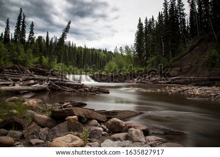 Flatbed Falls, British Columbia, Canada