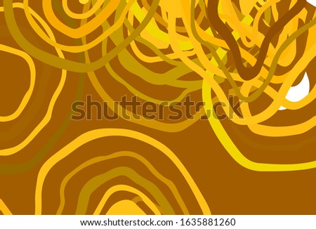 Light Yellow vector pattern with lines. Colorful illustration in simple style with gradient. Brand new design for your ads, poster, banner.