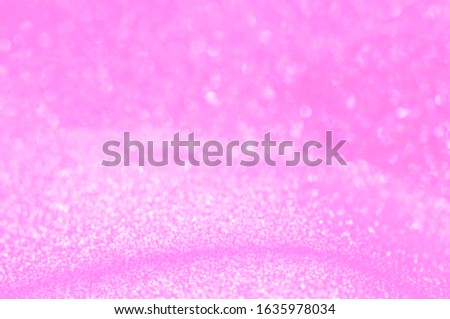 Pink glitter. Pink Silver and white glitter light bokeh abstract textured for background. glitter pattern designs white.  