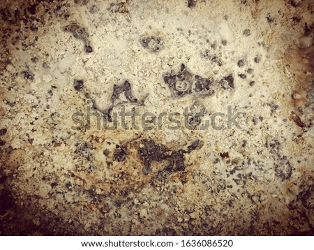 The rust​ metal​ texture​ on​ the​ wall​ background. Rust​y damaged​ to wall​ background​