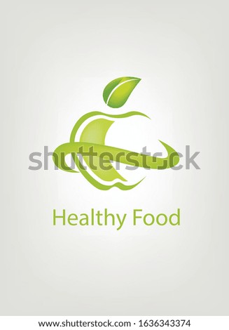 Apple logo on a light background