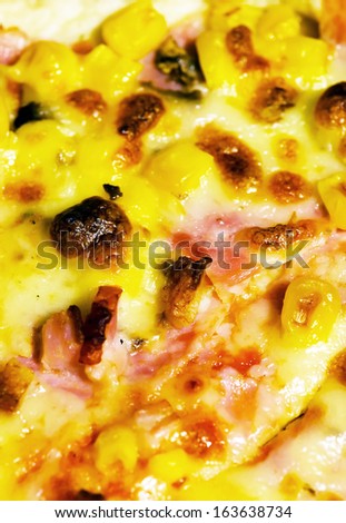 Pizza texture.