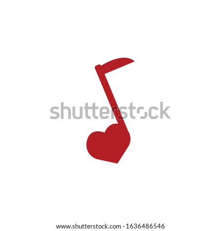 music sign simple illustration clip art vector