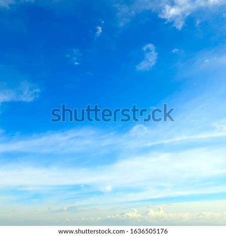 Light cumulus clouds isolated on white background.