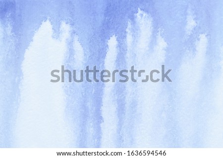 Abstract Hand Painted Light Violet Watercolor Background