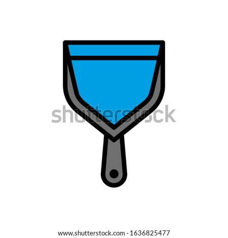 Scoop icon vector sign and symbol on trendy design 