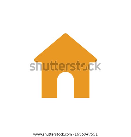 Home house symbol icon vector illustration