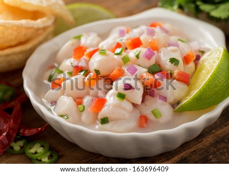Ceviche Royalty-Free Stock Photo #163696409