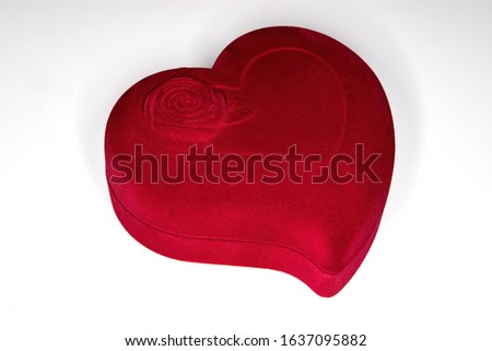 A red heart isolated on white background. Wedding background. Love heart frame. Happy valentines day concept. Love symbol. Holiday concept. Red heart love romantic icon.