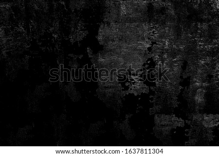 Black cement wall texture and background