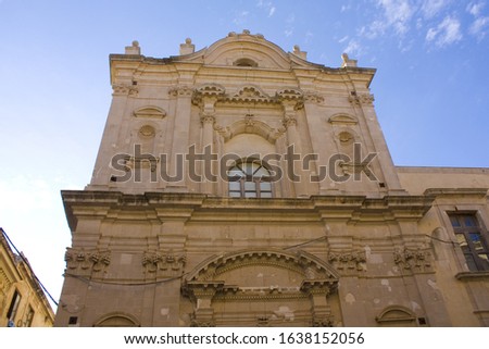 Church of Santa Maria Aracoeli  in Syracuse, Sicily, Italy