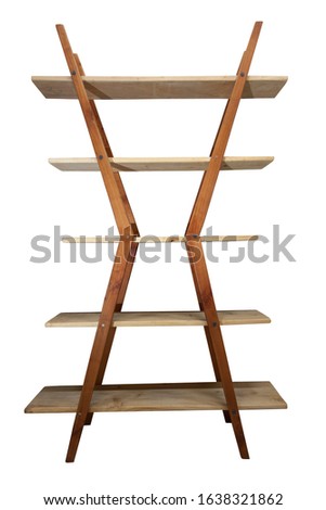 wooden shelf bookcase office design