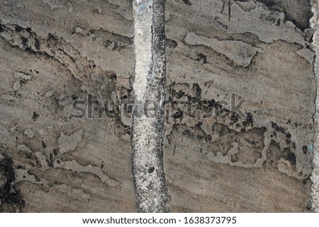 grunge rock on floor and crack stone