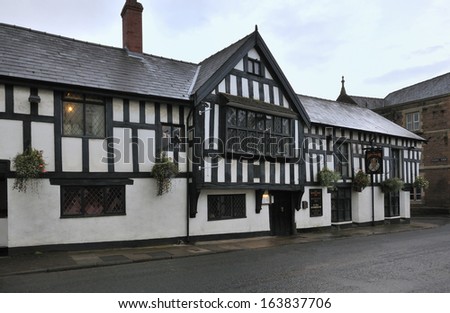 The Queens Head Inn, St. James Street, Monmouth, Wales