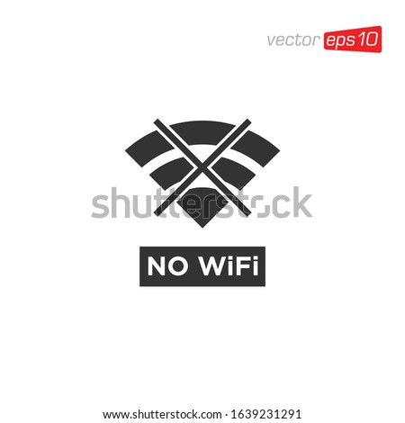 Wifi Signal Icon Design Vector