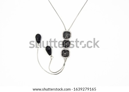 set of fashion pendants and necklaces