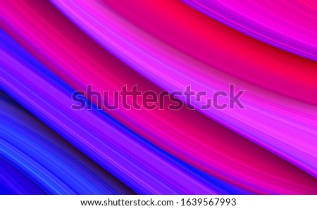 Colorful and bright abstract material design background. Textured blue and violet stripes vector backdrop. Vector illustration for your graphic design.