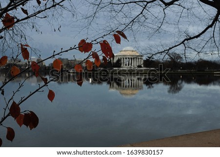 Washington DC, United States - Jefferson Memorial at night