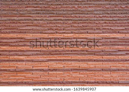 Decorative brick walll texture background Royalty-Free Stock Photo #1639845907