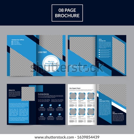 Brochure design template,
 Vertical a4 format.