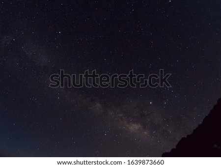 The Milky Way Galaxy, taken while stargazing