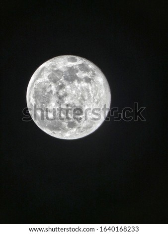 First super moon of the year
