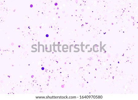 Dark Purple vector background with abstract shapes. Modern abstract illustration with colorful random forms. Background for a cell phone.