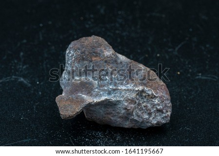 Chondrite Meteorite L Type isolated, piece of rock formed in outer space in the early stages of Solar System as asteroids. This meteorite comes from an asteroid fall impacting Earth at Atacama Desert