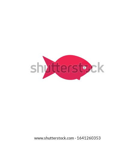 Fish Vector minimal Vector logo