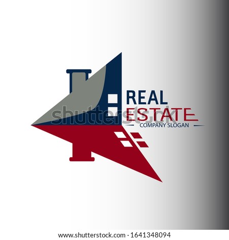 illustration vector graphic of real estate business logo. perfect for depeloper, architecture and property