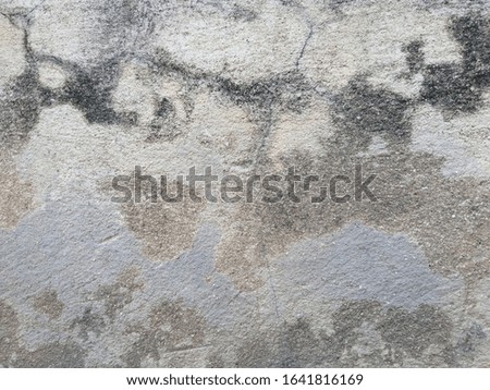 The metal​ texture​ of surface​ wall​ concrete damaged​ by​ rust​ for​ background​