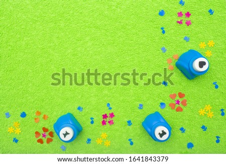 Seamless background with many bright ellipses looks like confetti, pattern