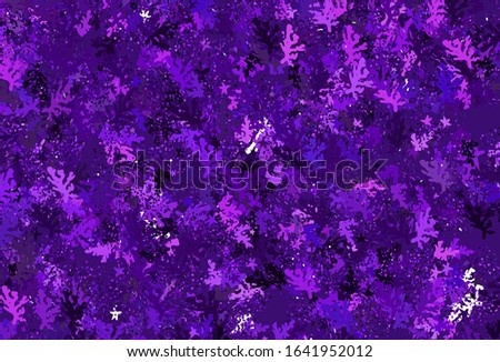 Light Purple vector pattern with random forms. Simple colorful illustration with abstract gradient shapes. Elegant design for wallpapers.