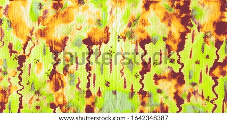 Green Ink Dirty Panorama. Artistic Decoration. Watercolor Paper. Orange Contemporary Canva. White Dyeing Backdrop. Brown Textile Pattern.  Bright Banner. Brown Brushed Textile Element.